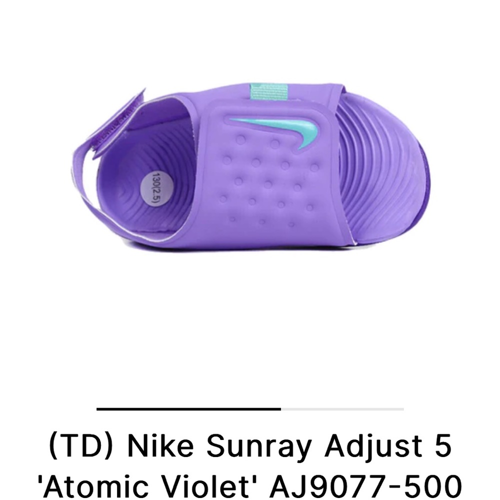Girls Nike sandals Nwt